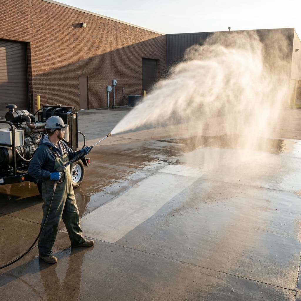 Industrial Warehouse Wash